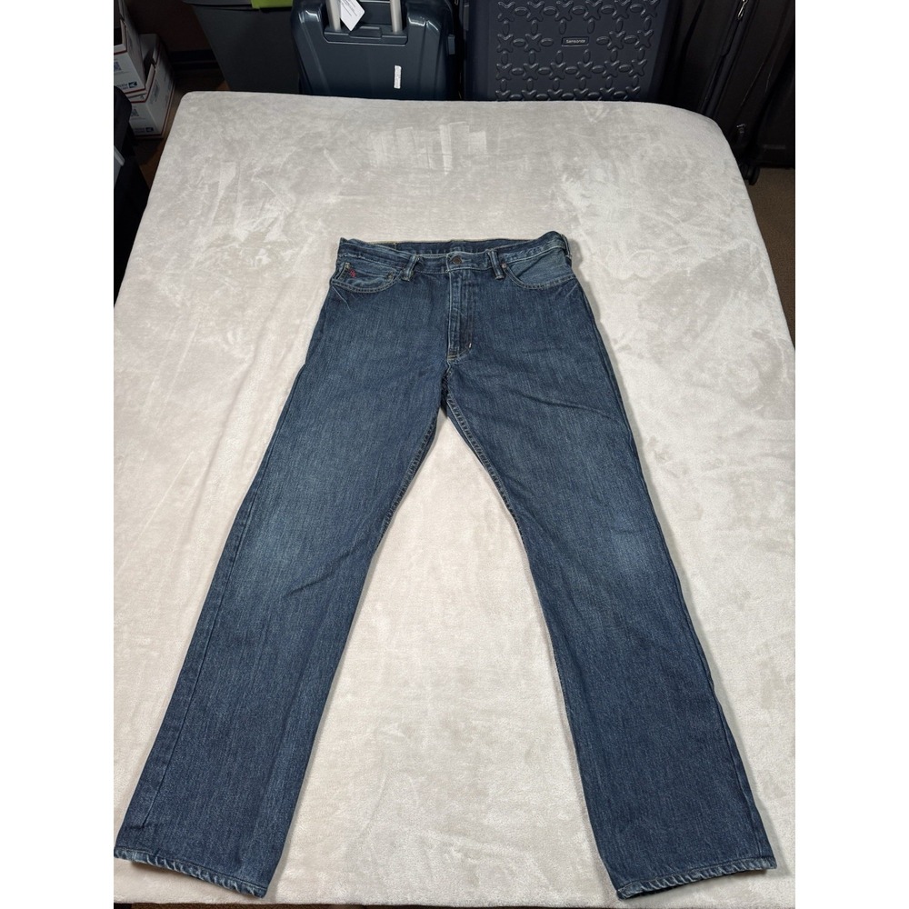 Polo Ralph Lauren 867 Classic Jeans Mens Size 33x32 Blue Denim